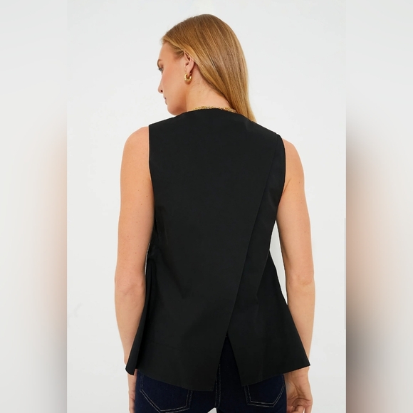 NWT Black Structured Lana Top Size Large by Pomander Place - Picture 7 of 9
